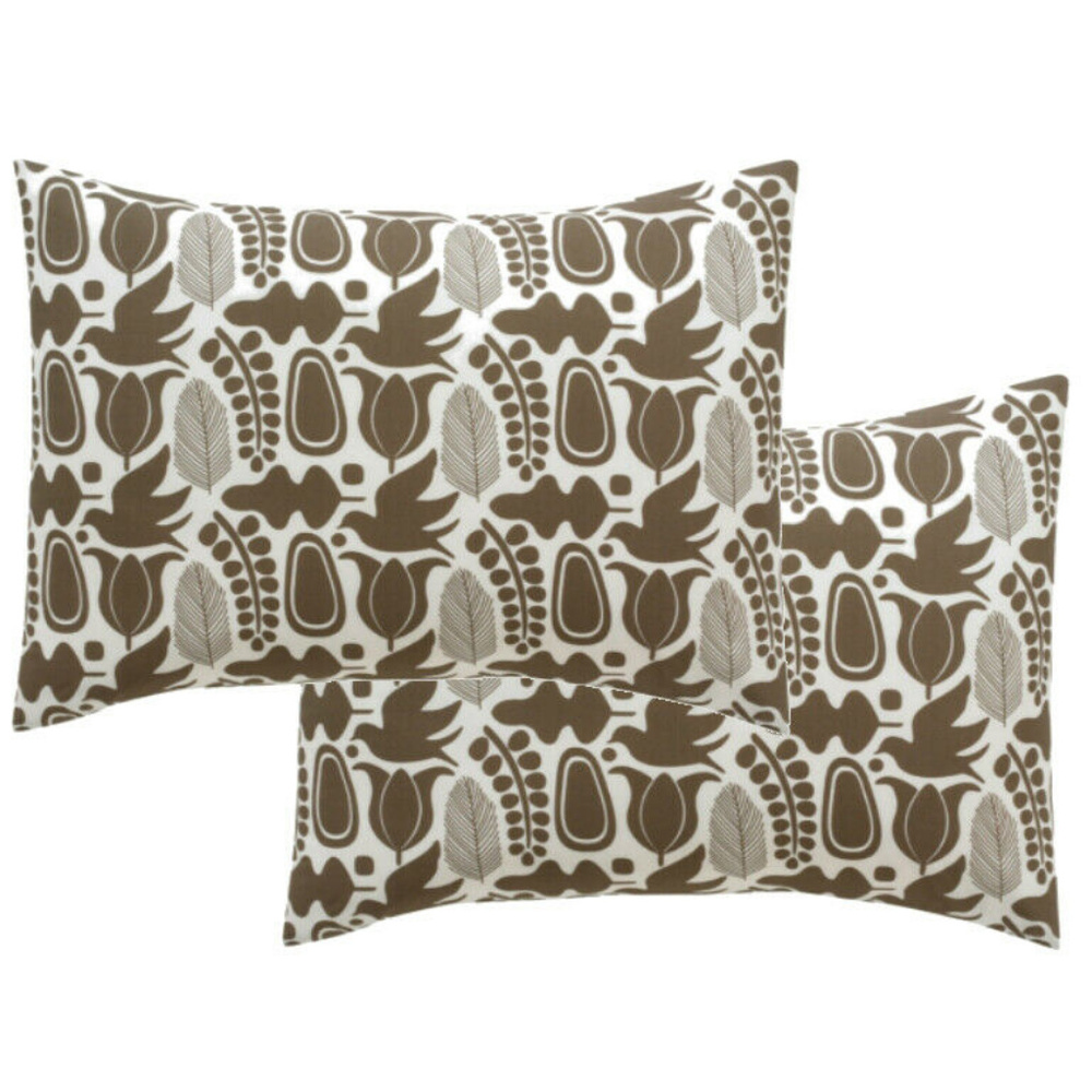 Dwellstudio Cocoa Silhouette French Back Case King